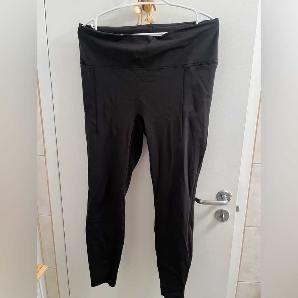 H&M MOVE Black High-Waisted Leggings